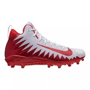 Alpha Menace Pro Mid Men’s 10.5 White/Team Crimson